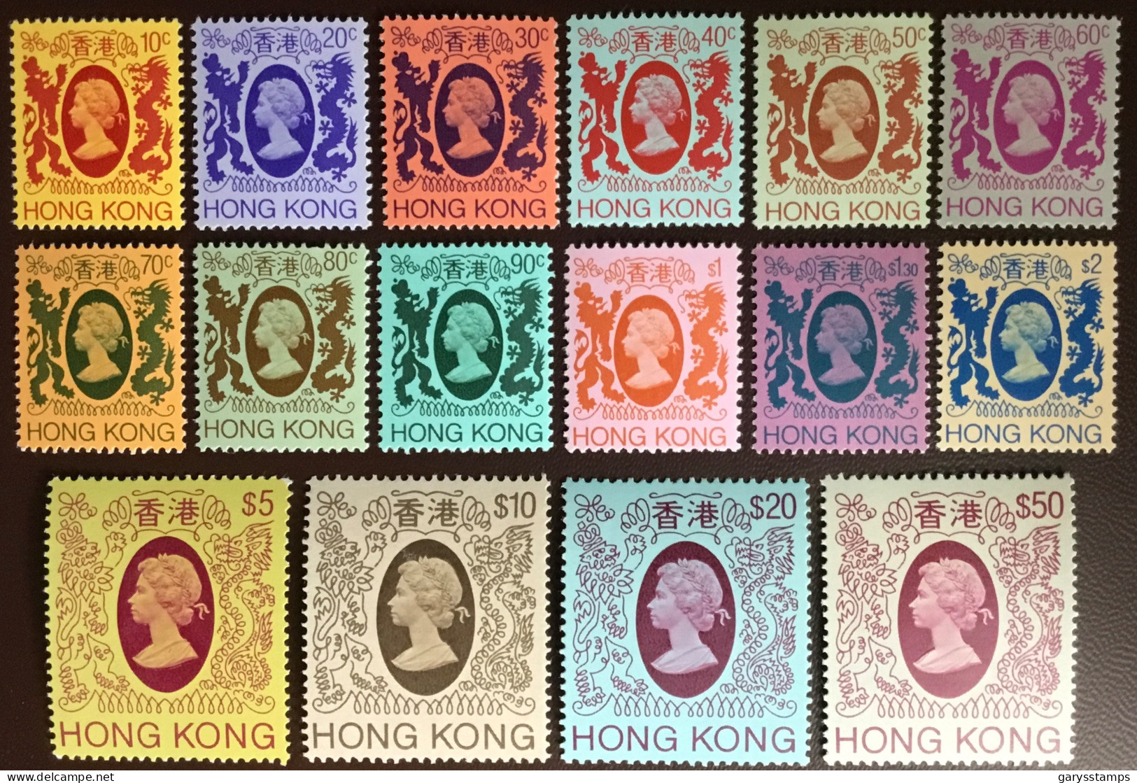 Hong Kong 1982 Definitives Set MNH - Neufs