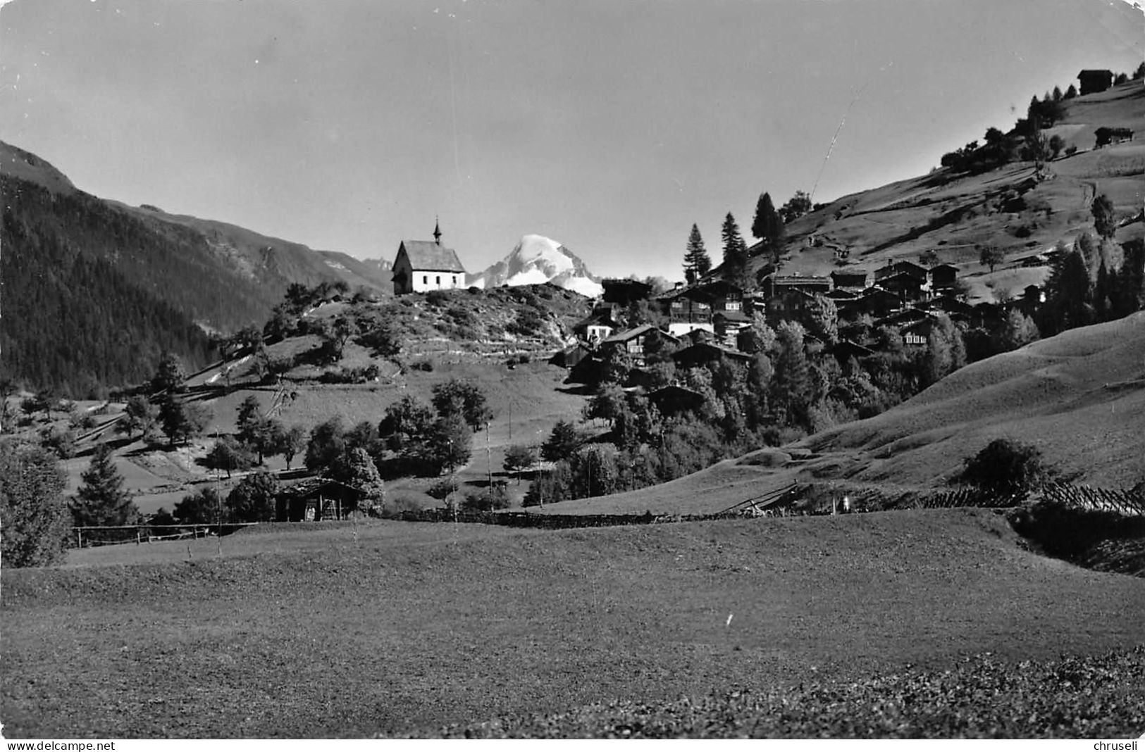 Mühlebach B. Ernen Gyger Karte - Ernen