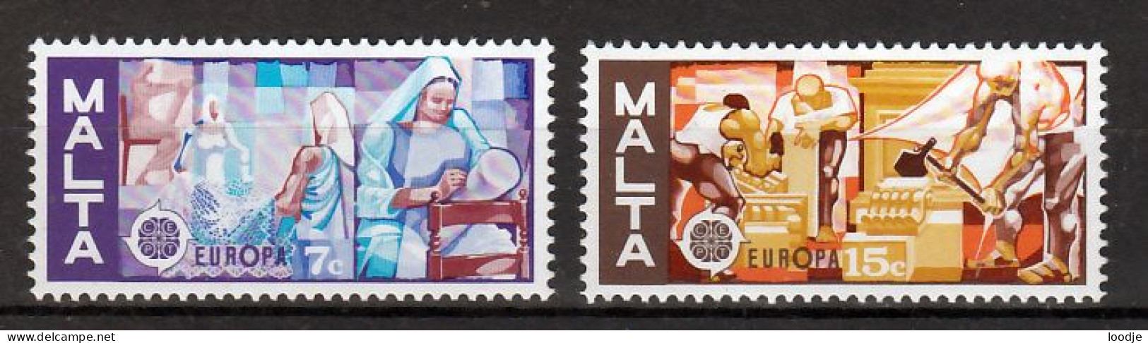 Malta Europa Cept 1976 Postfris - 1976