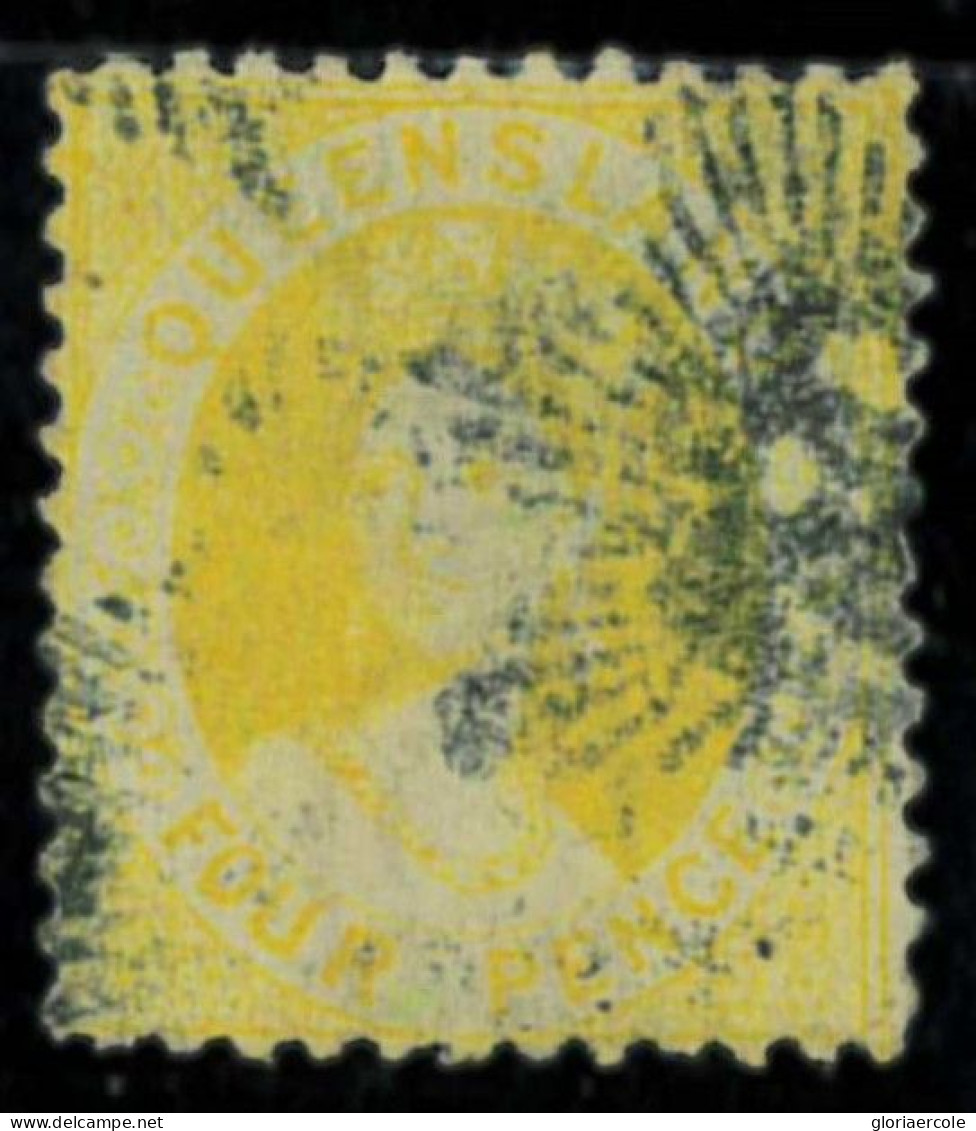 P1674 - QUEENSLAND SG.123 FINE USED - Oblitérés