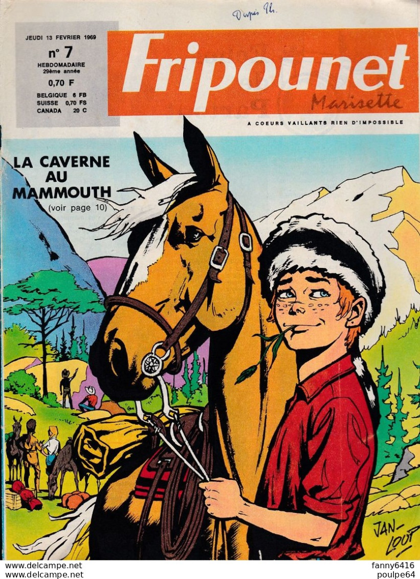 Fripounet - N°7 - Année 1969 - Fripounet