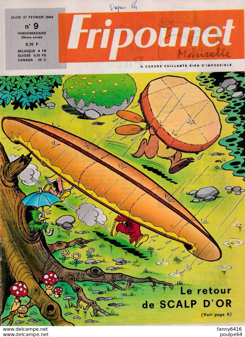 Fripounet - N°9 - Année 1969 - Fripounet