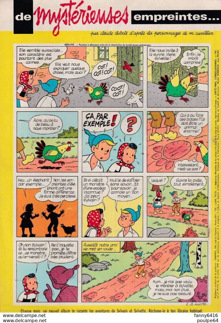 Fripounet - N°15 - Année 1968 - Fripounet