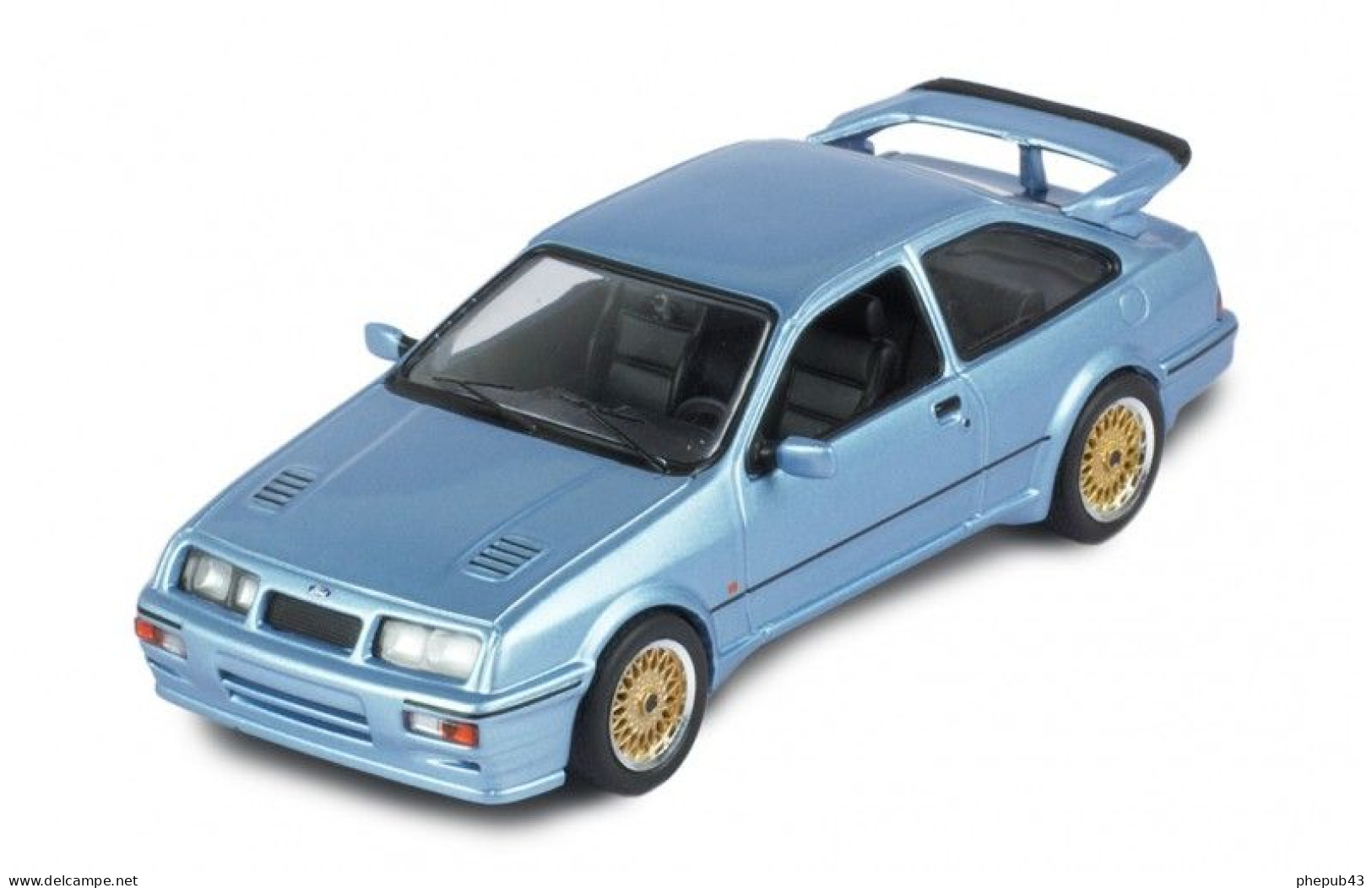 Ford Sierra RS Cosworth - 1987 - Light Blue Metallic - Ixo - Ixo