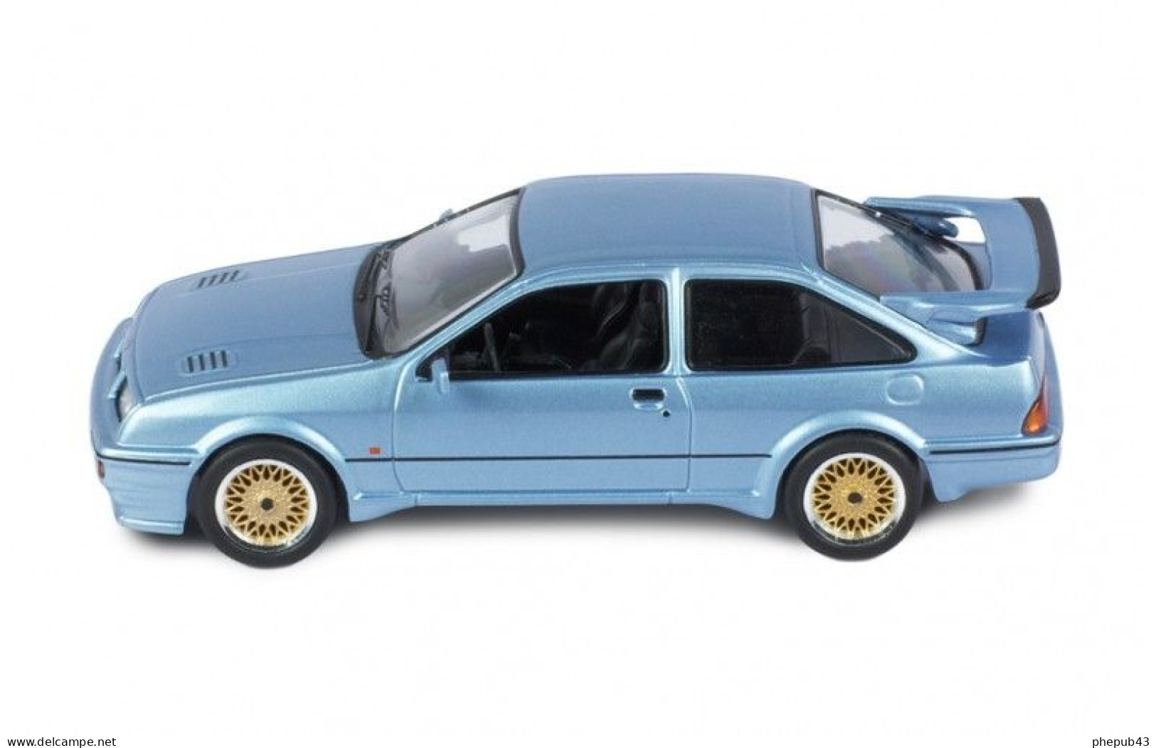 Ford Sierra RS Cosworth - 1987 - Light Blue Metallic - Ixo - Ixo