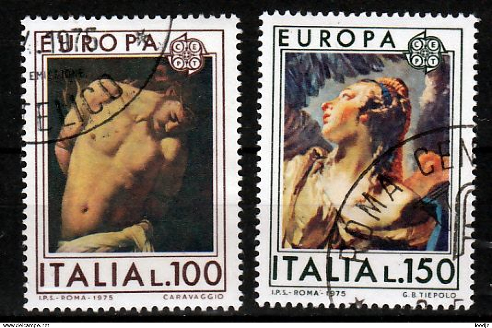 Italie Europa Cept 1975 Gestempeld - 1975