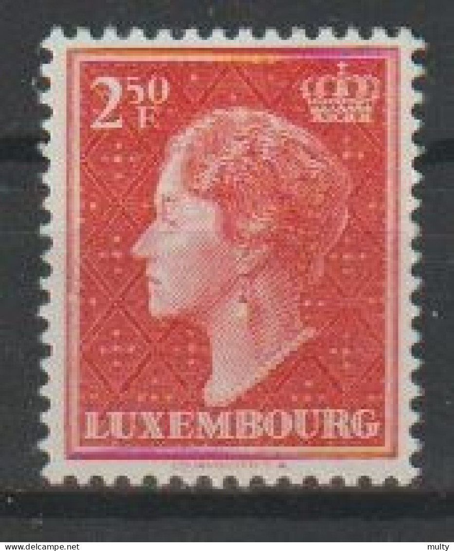 Luxemburg Y/T 421A  * MH - 1948-58 Charlotte Di Profilo Sinistro