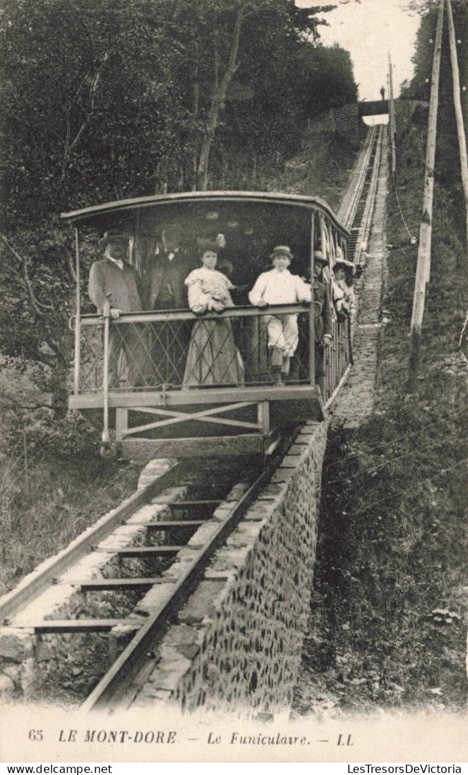 FRANCE - Le Mont-Dore - Le Funiculaire  - Carte Postale Ancienne - Le Mont Dore