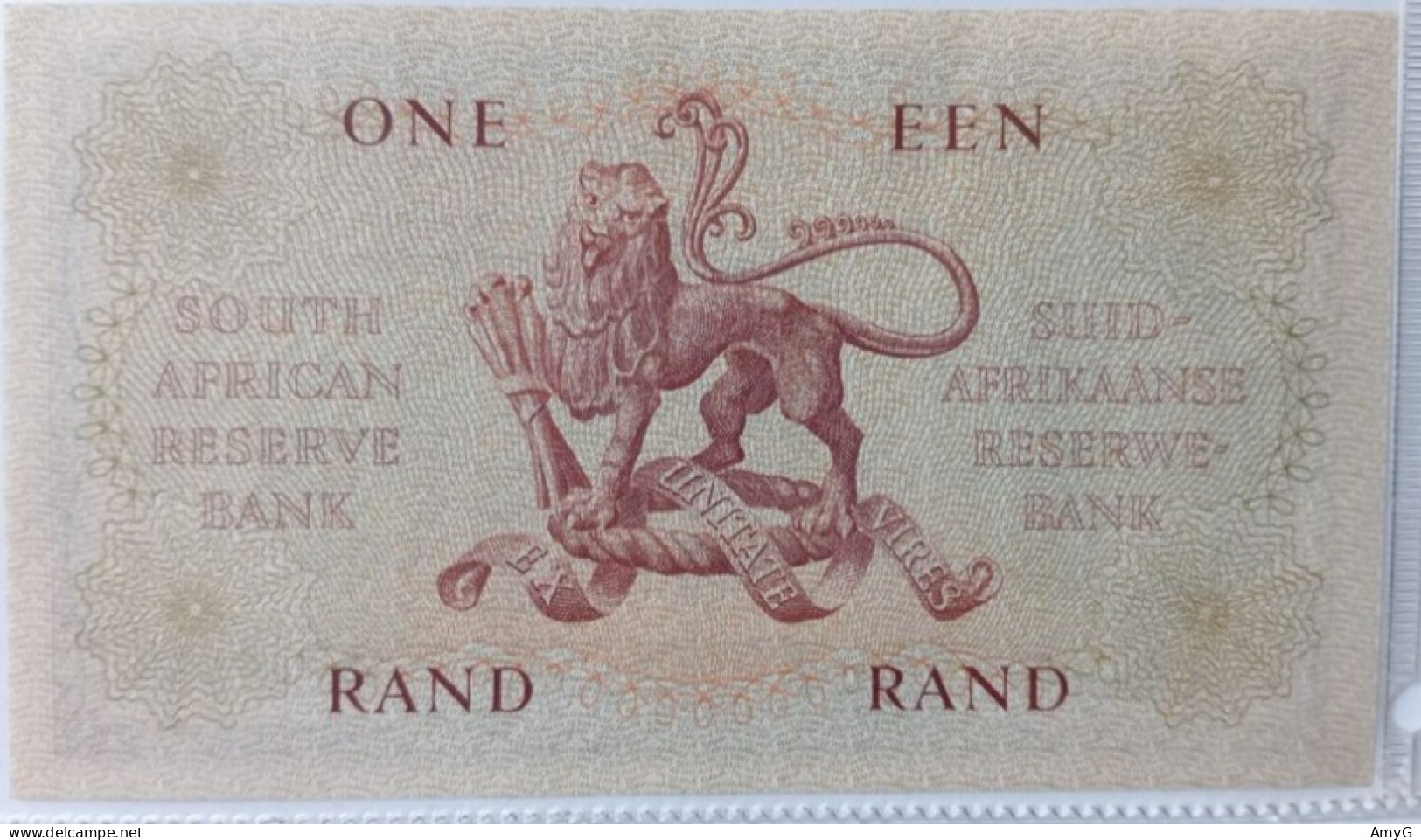 1962 South Africa 1 Rand Note ( AU ) - Other - Africa