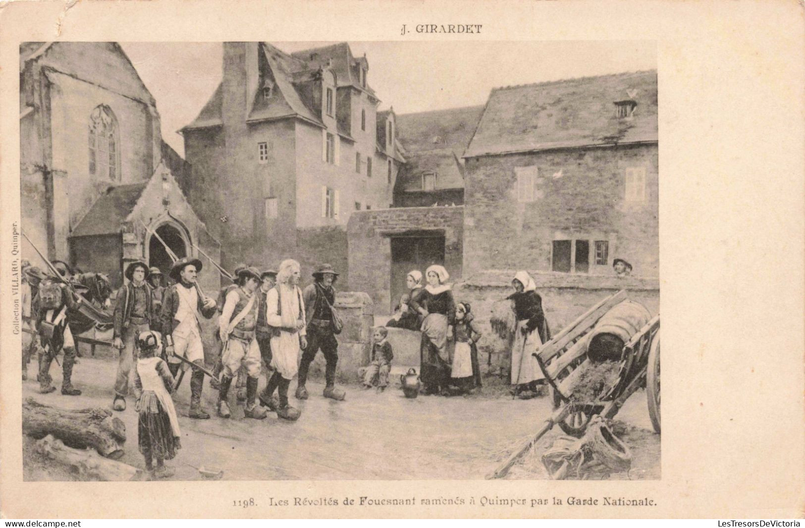 FRANCE - Quimper - Les Révoltés De Fouesnant Ramenés à Quimper - Carte Postale Ancienne - Quimper