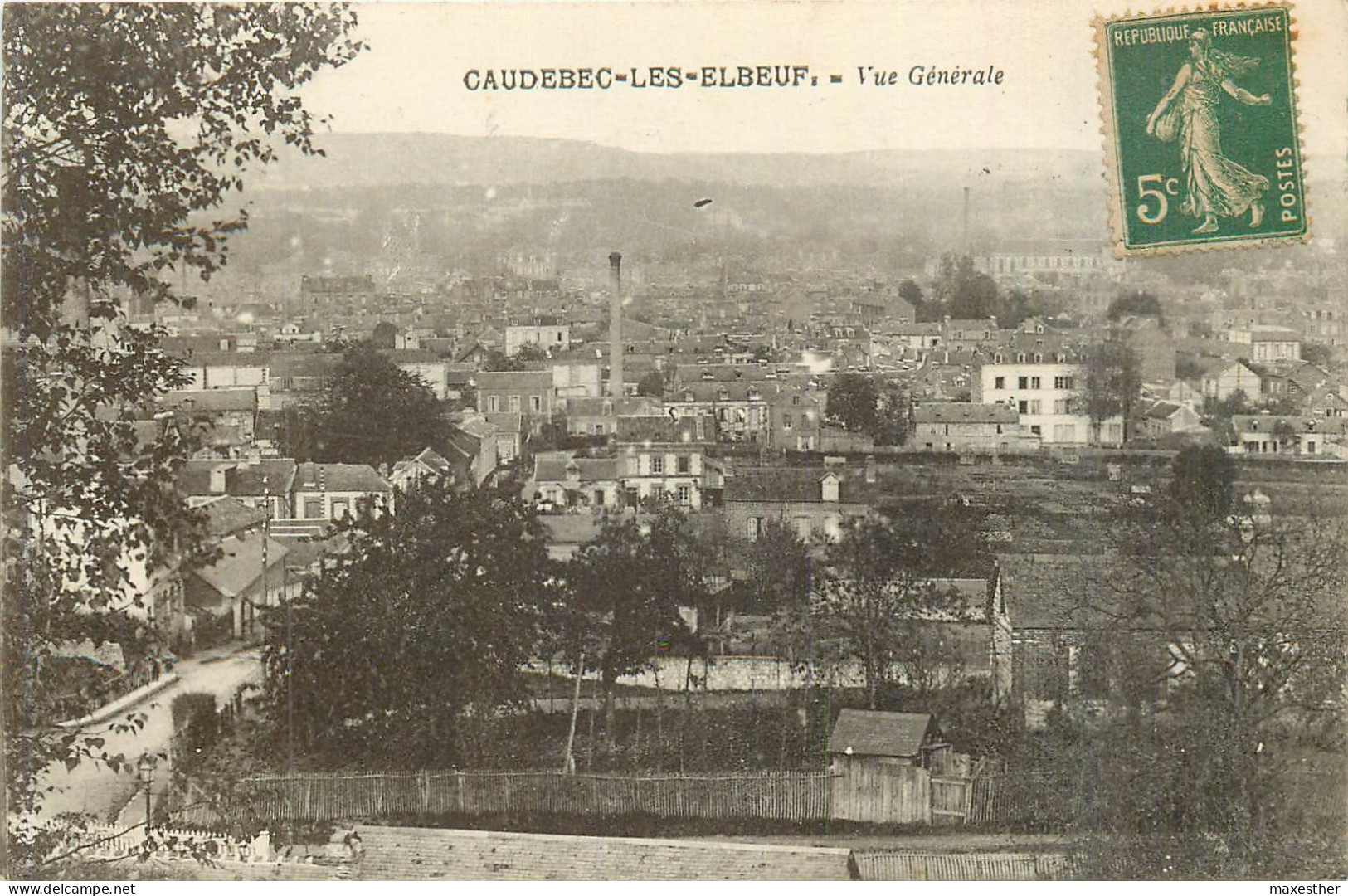 CAUDEBEC LES ELBEUF Vue Générale - Caudebec-lès-Elbeuf