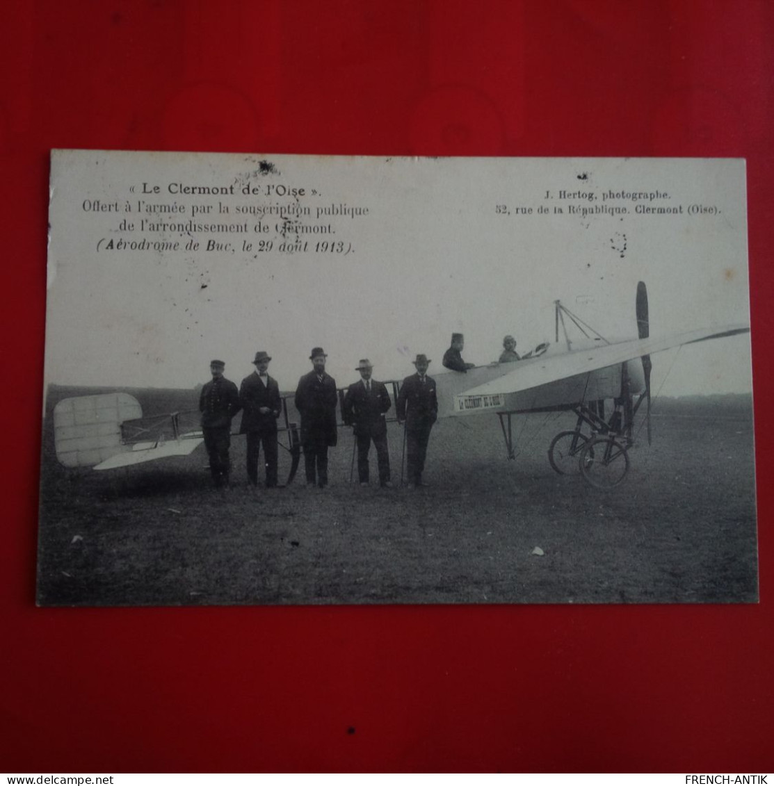 LE CLERMONT DE L OISE AERODROME DE BUC 1913 - ....-1914: Précurseurs