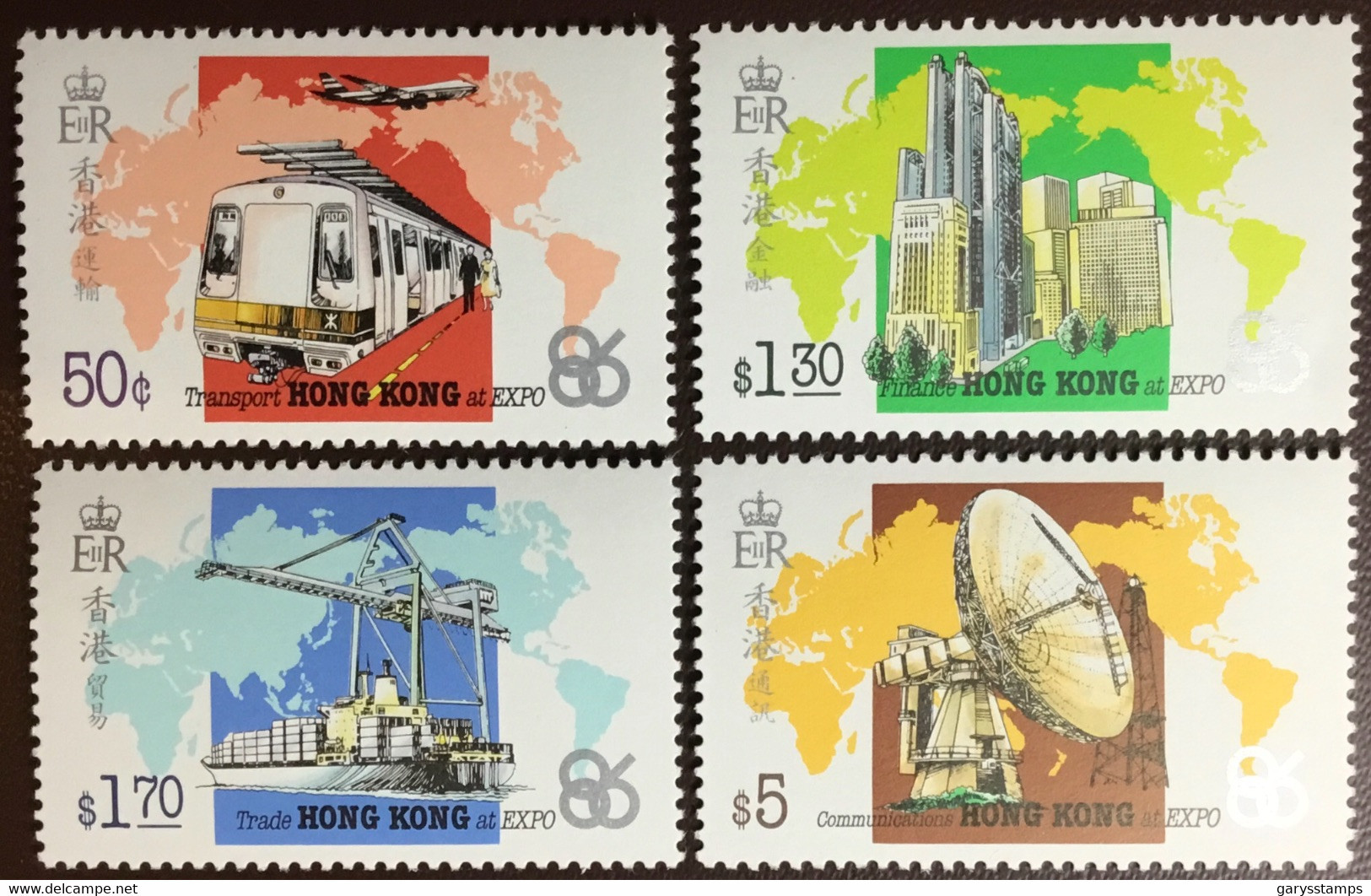 Hong Kong 1986 Expo ‘86 Aircraft Transport MNH - Ungebraucht