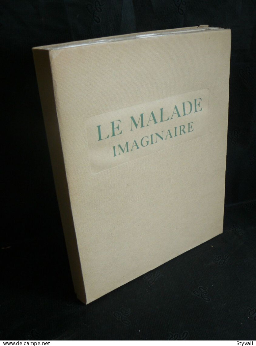 Molière: Le Malade Imaginaire (ill De Maurice Leroy) 350 Exp Avec Suite En Noir - Sociologia