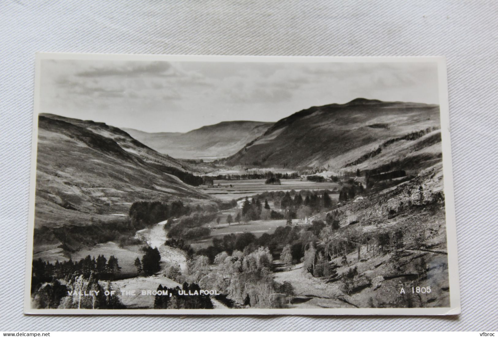 Cpsm 1956, Ullapool, Valley Of The Broom, Eosse - Ross & Cromarty