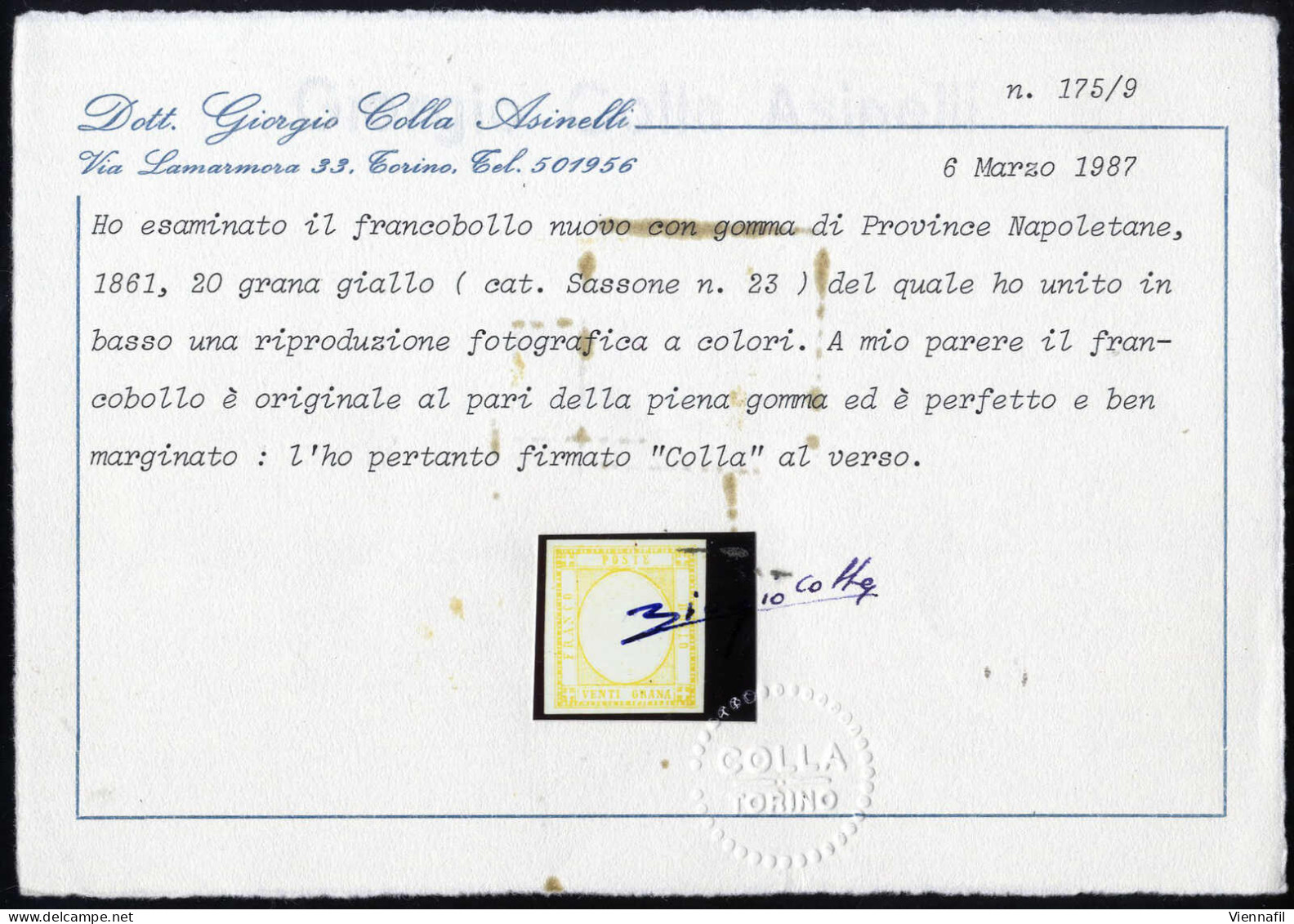 Cover 1861, Lettera Da Pizzo Del 9.12 Per Messina Affrancata Con 5 Gr. Lilla (Province Napolitane), Firmata Emilio E AD, - Neapel