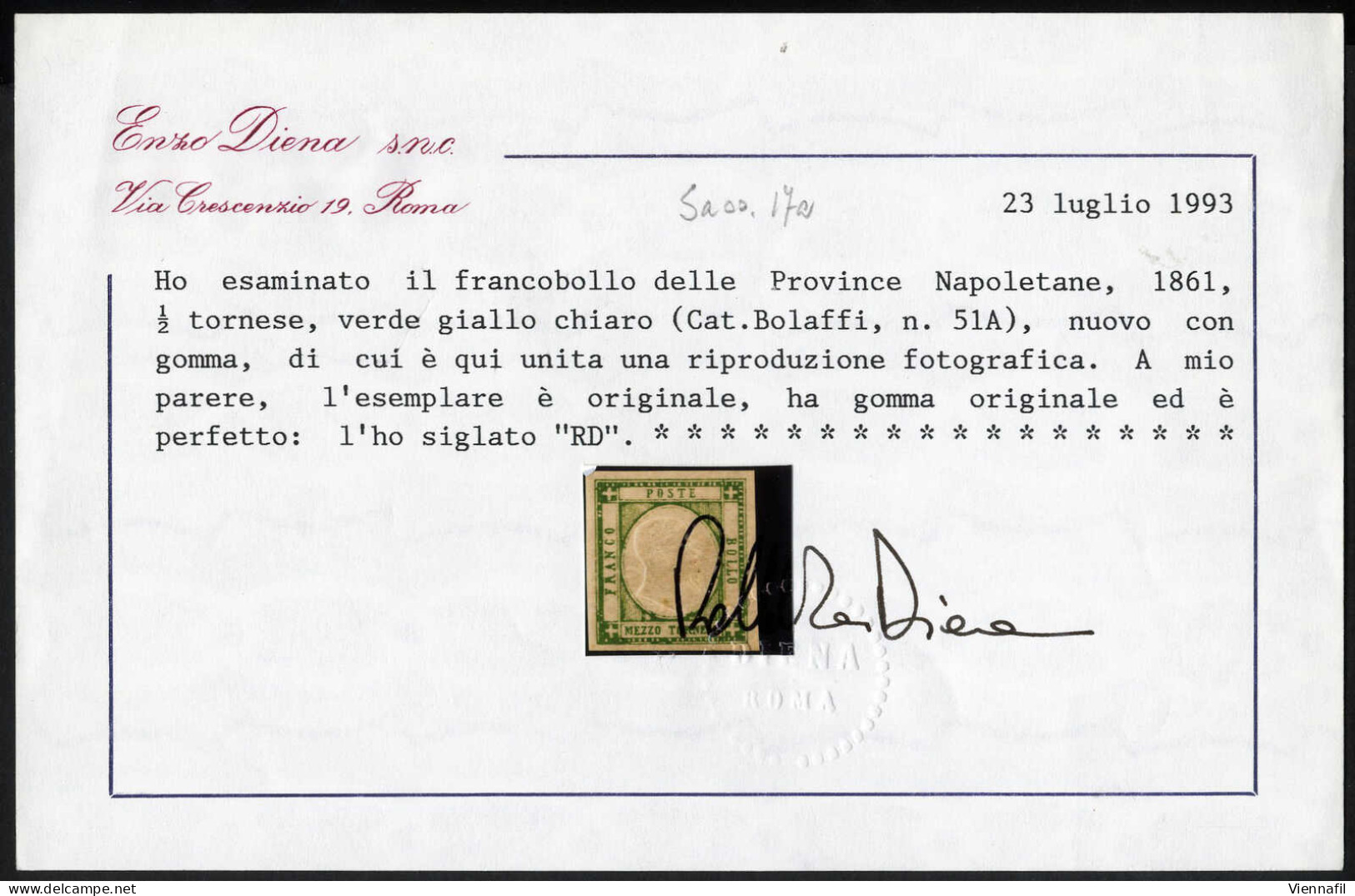cover 1861, lettera da Pizzo del 9.12 per Messina affrancata con 5 gr. lilla (Province Napolitane), firmata Emilio e AD,