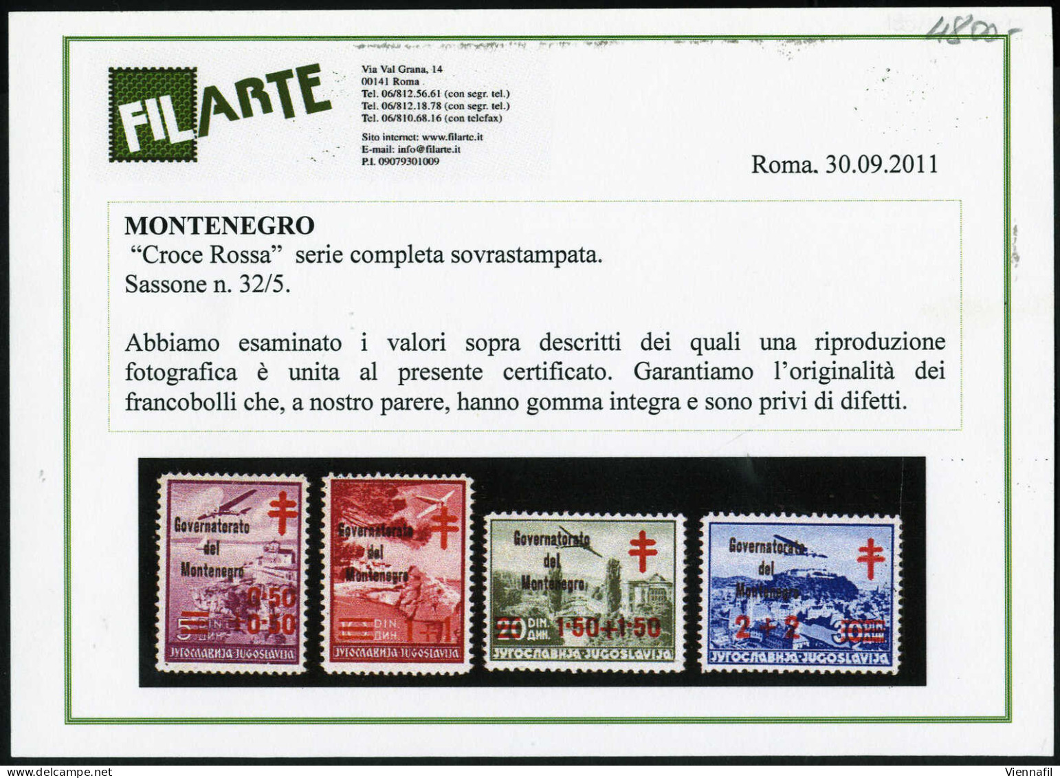 **/* 1941/43, Collezione Avanzata Delle Occupazioni Italiane Prevalentemente Con Gomma Originale Integra Su Fogli Marini - Colecciones