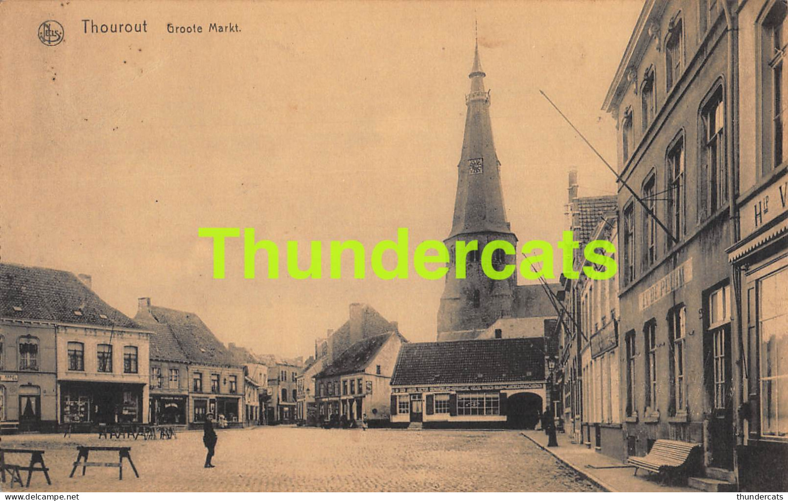 CPA TORHOUT THOUROUT GROOTE MARKT  - Torhout