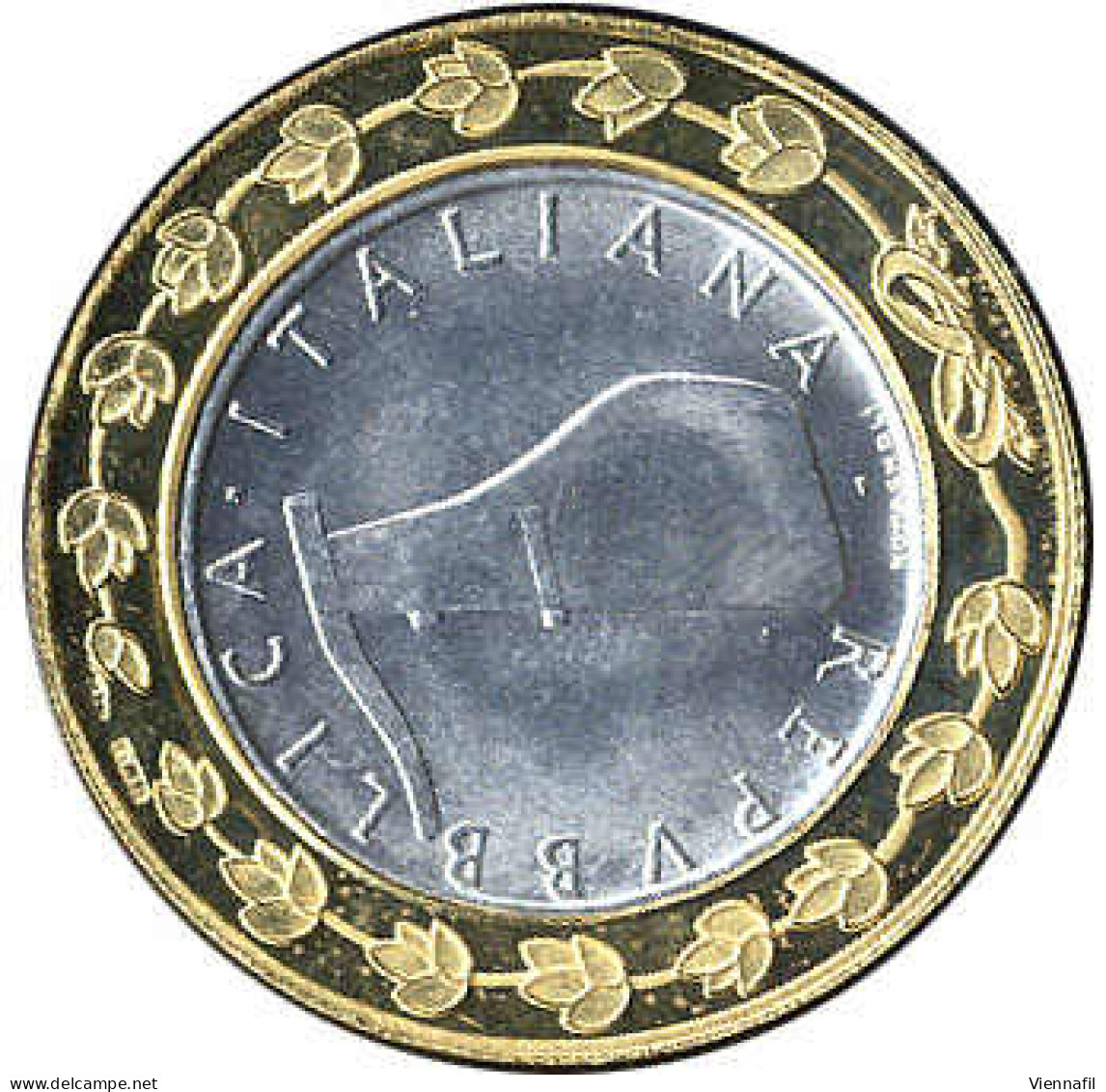 "Ciao Lira" Medaglia Celebrativa In Oro E Argento Anno 2002, 5 Lire Delfino In Due Cofanetti Originali Bianchi - Other & Unclassified