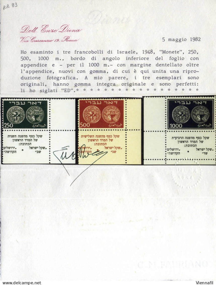 ** Israel 1949/83 Ca., Komplette Postfrische Sammlung In Sieben Vordruckalben Mit FULL-TAB, Dabei Auch Kehrdruckpaare Un - Sonstige - Asien