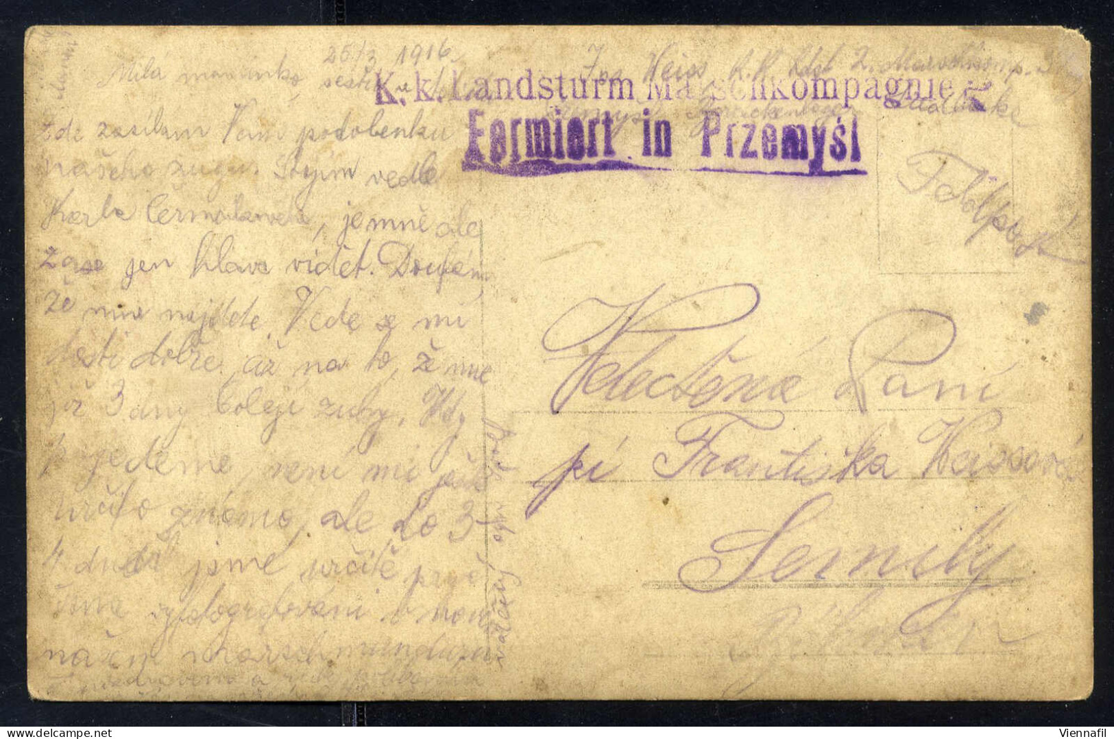 cover 1914/18, Lot von 19 meist fotografischen Postkarten aus dem 1. Weltkrieg mit Darstellungen von Kompanien, Schützen