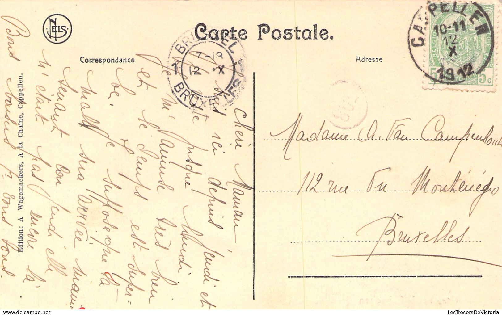 BELGIQUE - Hoogboom Cappellen - Hoogboomkruis - Carte Postale Ancienne - - Andere & Zonder Classificatie