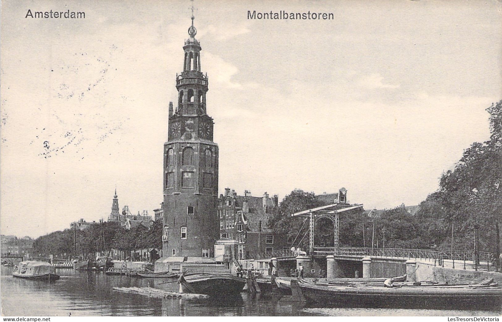 PAYS BAS - Amsterdam - Montalbanstoren - Carte Postale Ancienne - - Sonstige & Ohne Zuordnung