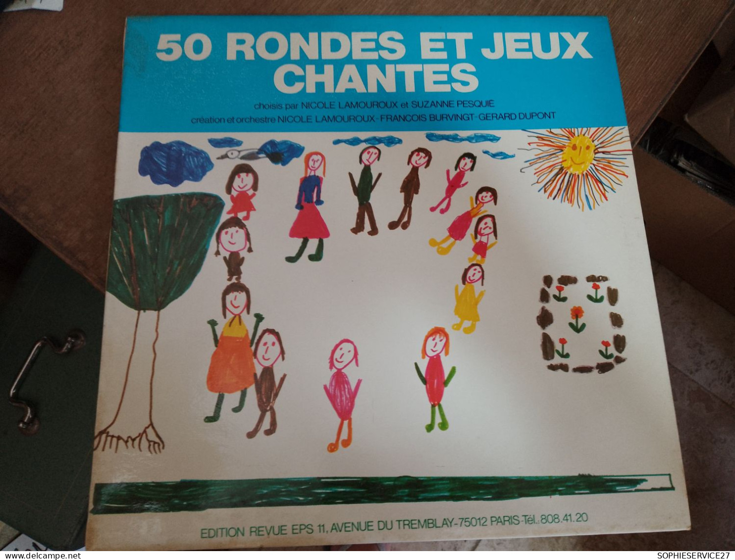 134 //  50 RONDES ET JEUX CHANTES - Enfants