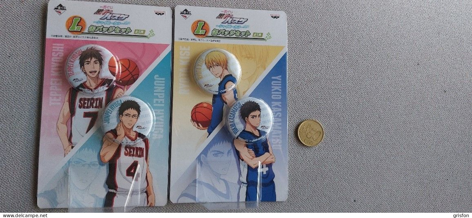 Basketball Anime Manga Japan Baloncesto Pins - Basketball