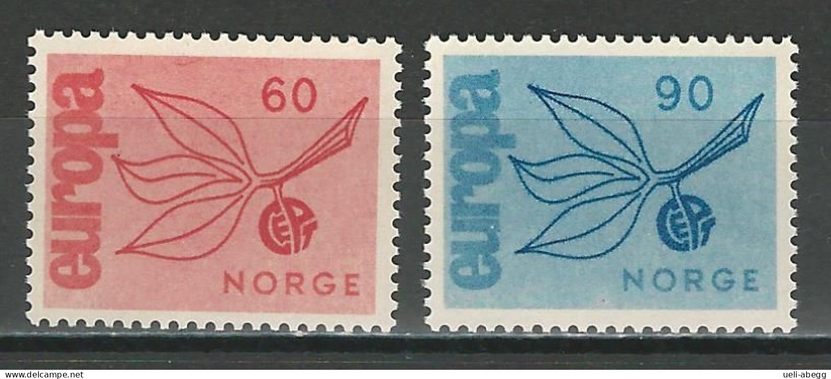 Norwegen Mi 532-33 ** - Ungebraucht