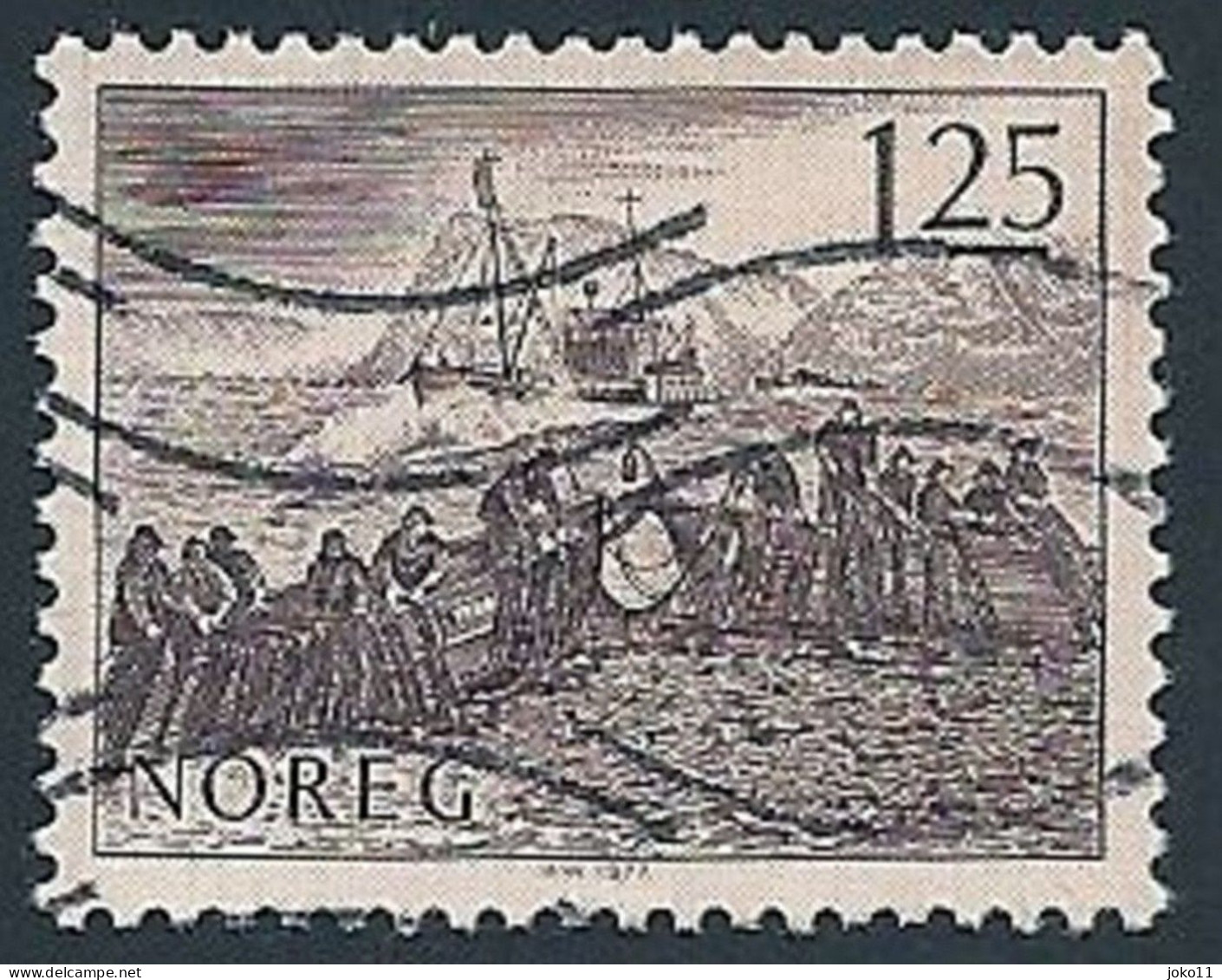 Norwegen, 1977, Mi.-Nr. 751, Gestempelt - Oblitérés