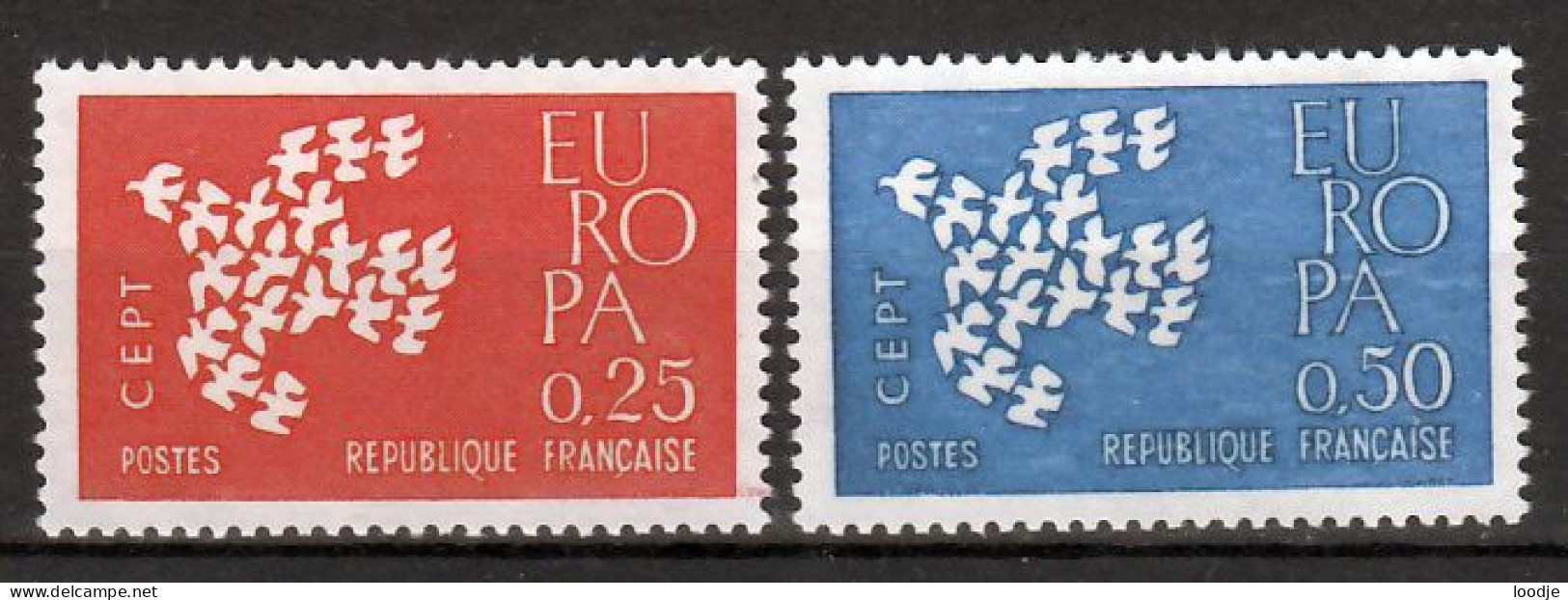 Frankrijk  Europa Cept 1961 Postfris - 1961