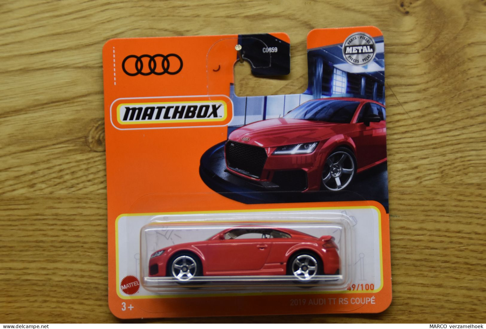 Mattel - Matchbox 49/100 2019 Audi TT RS Coupé - Matchbox (Mattel)