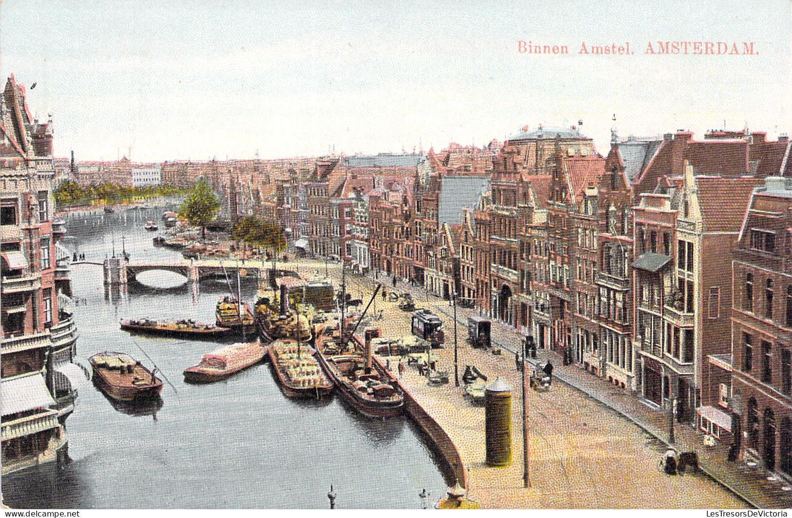 PAYS BAS - Amsterdam - Binnen Amstel - Carte Postale Ancienne - - Other & Unclassified