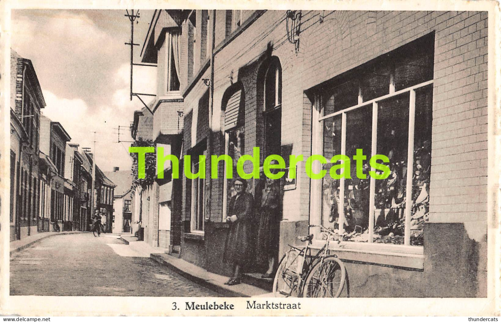 CPA MEULEBEKE MARKTSTRAAT  - Meulebeke