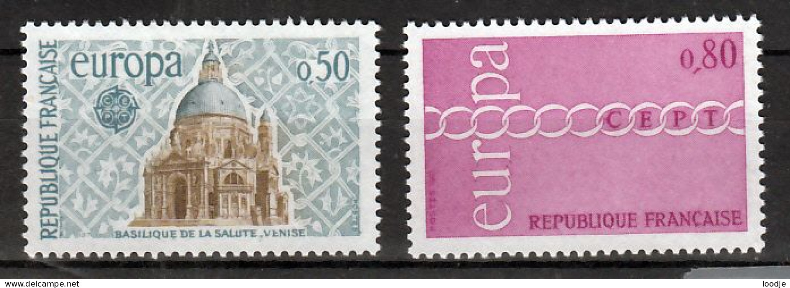 Frankrijk Europa Cept 1971 Postfris - 1971