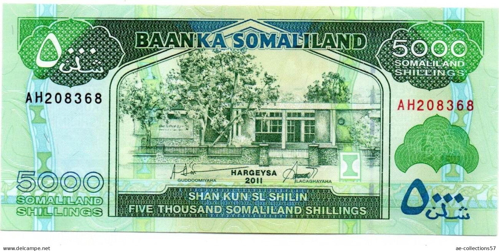 MA 18824  / Somaliland 5000 Shillings 2011 SPL - Somalia