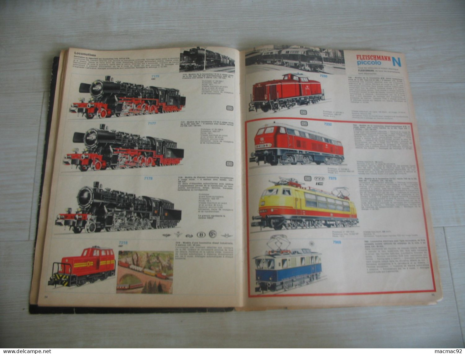 Catalogue Fleischmann 1972   **** EN ACHAT IMMEDIAT **** - Andere & Zonder Classificatie