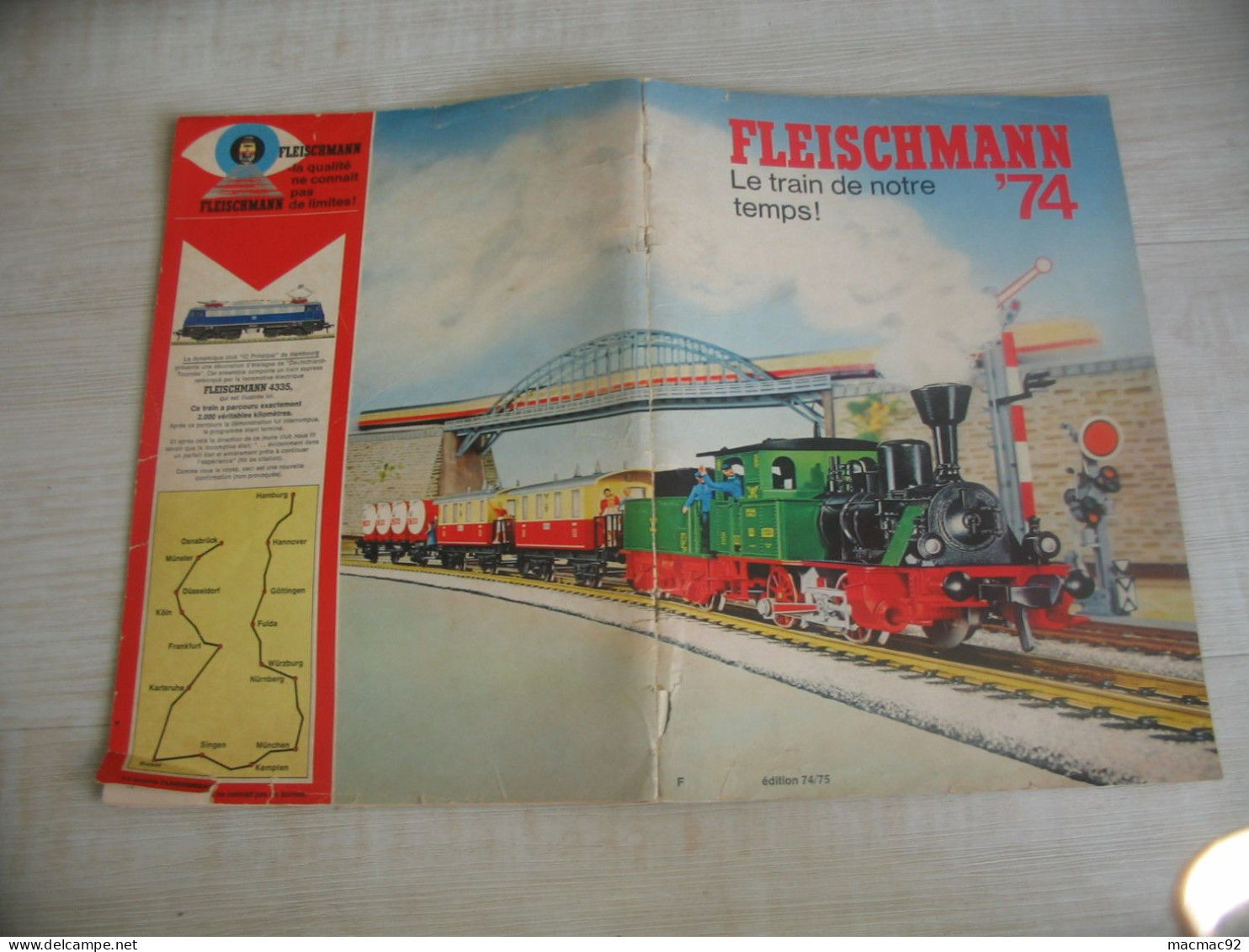 Catalogue Fleischmann 1974   **** EN ACHAT IMMEDIAT **** - Autres & Non Classés