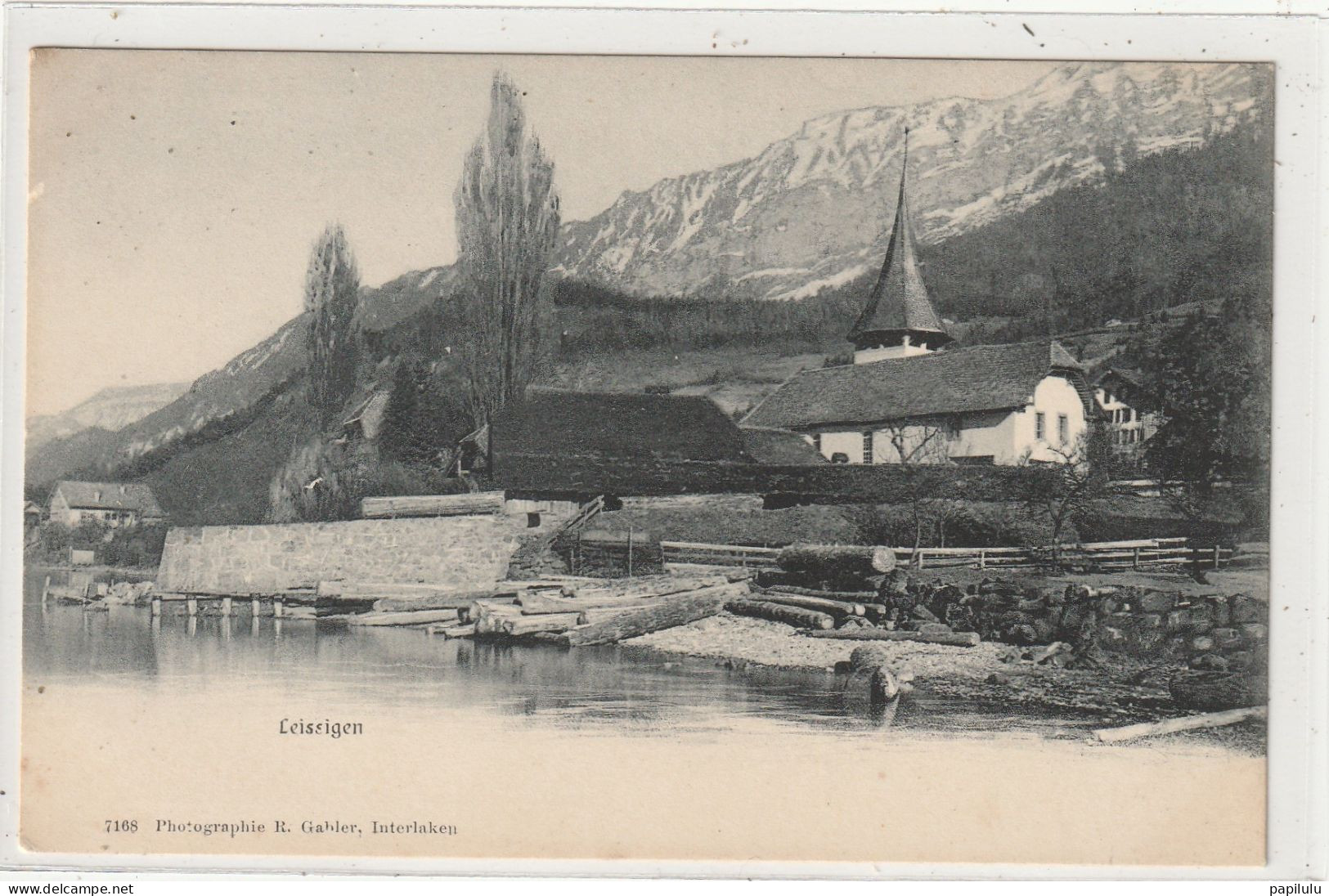 SUISSE 116 : Leissigen : édit. R Glaber N° 7168 - Leissigen