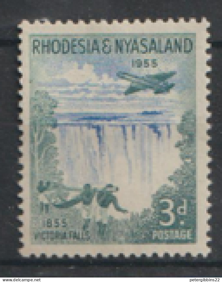 Rhodesia And Nyasaland  1955  SG  16  Victoria Falls  Unmounted Mint - Rhodésie & Nyasaland (1954-1963)