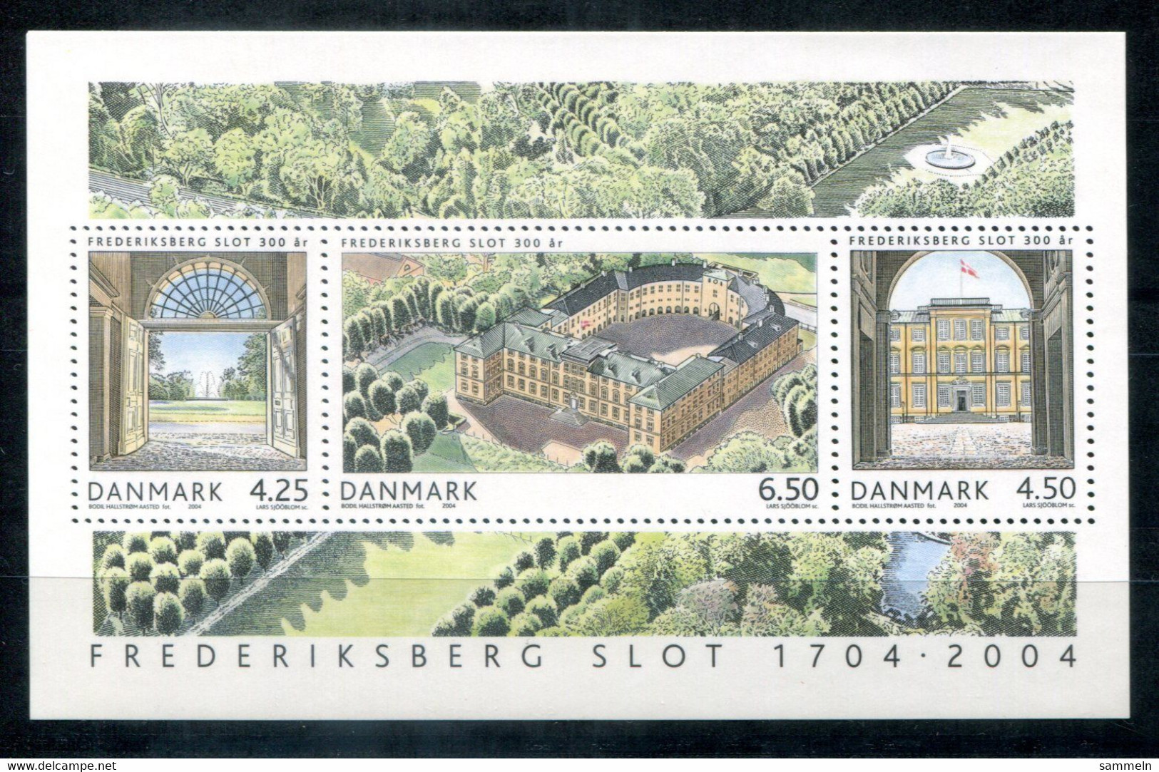 DÄNEMARK Block 24, Bl.24 Mnh - Schloß Fredriksberg, Palais, Château - DENMARK / DANEMARK - Blocks & Sheetlets