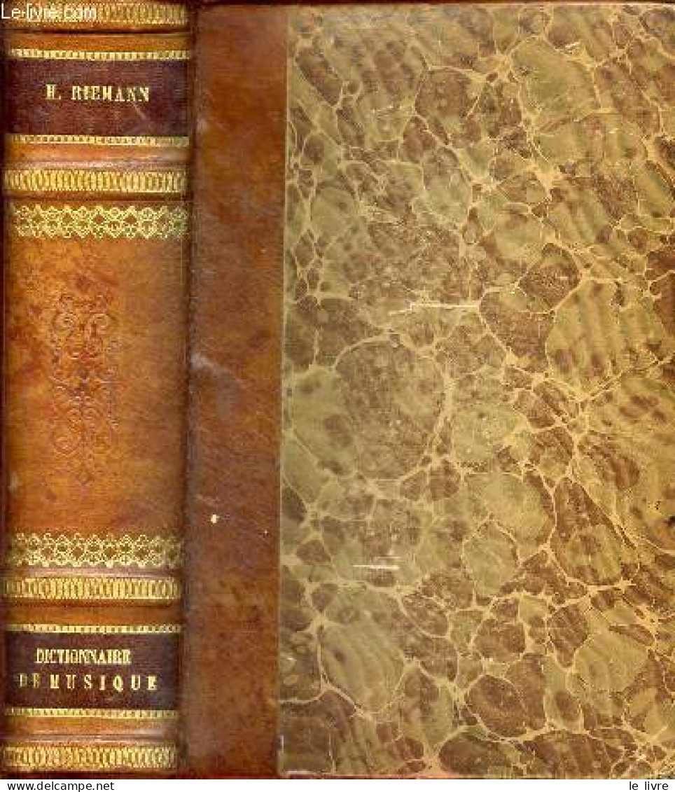 Dictionnaire De Musique - Deuxième édition Française. - Riemann Hugo - 1913 - Música