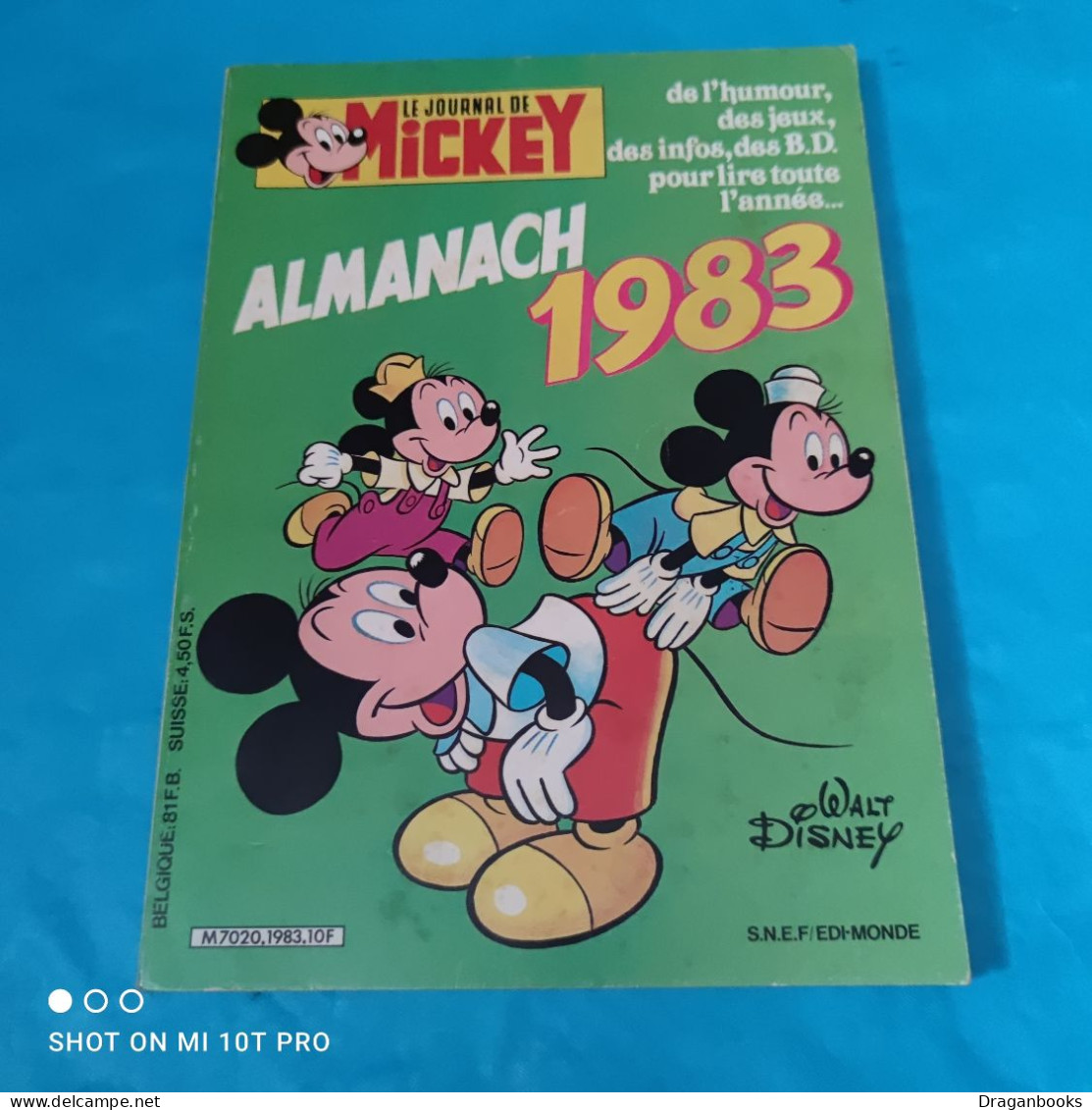 Le Journal De Mickey Almanach 1983 - Walt Disney