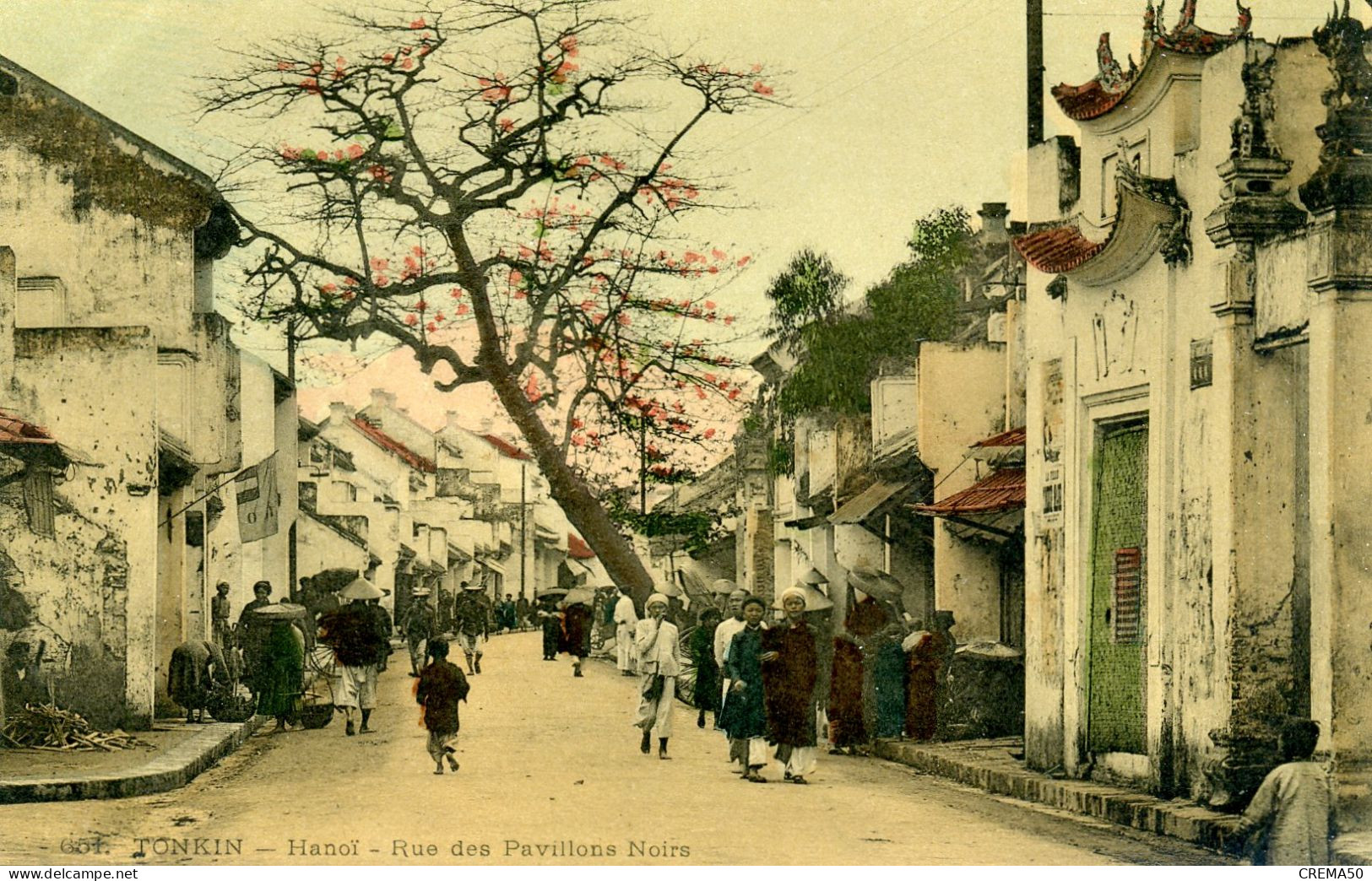 VIET NAM - TONKIN - Hanoï - Rue Des Pavillons Noirs - Vietnam