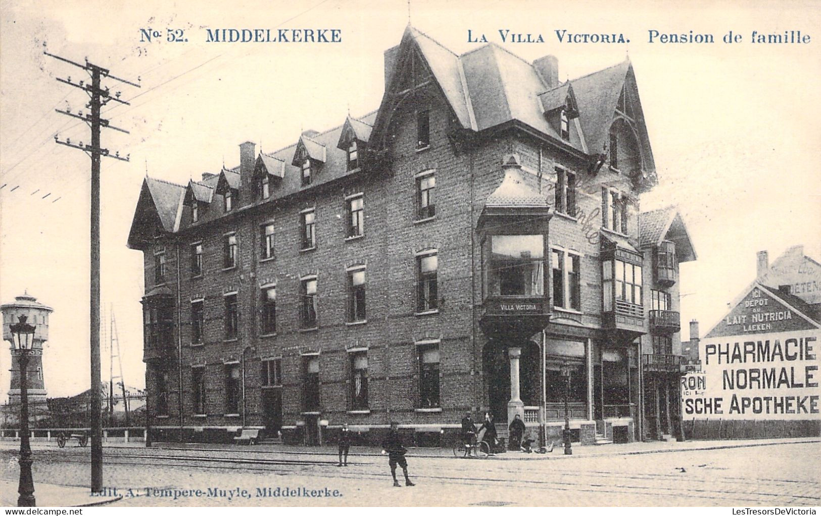 BELGIQUE - Middelkerke - La Villa Victoria - Pension De Famille - Carte Postale Ancienne - - Middelkerke