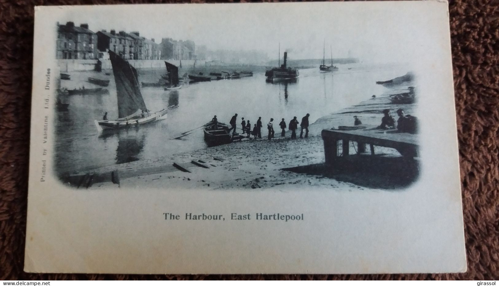 CPA THE HARBOUR EAST HARTLEPOOL PORT VOILIERS BOATS - Altri & Non Classificati