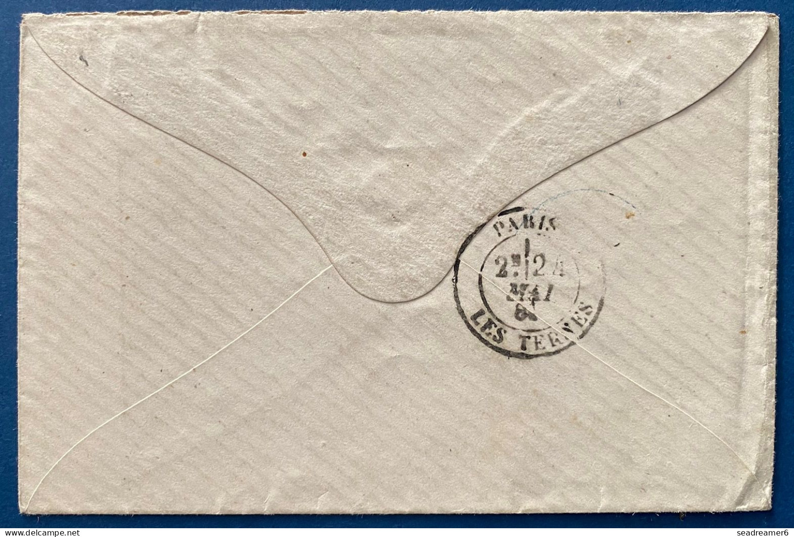 Lettre De 1881 N°44 25 C Jaune Bistre Oblitéré Dateur " GUADELOUPE/Pointe à Pitre " Pour PARIS TTB - Covers & Documents