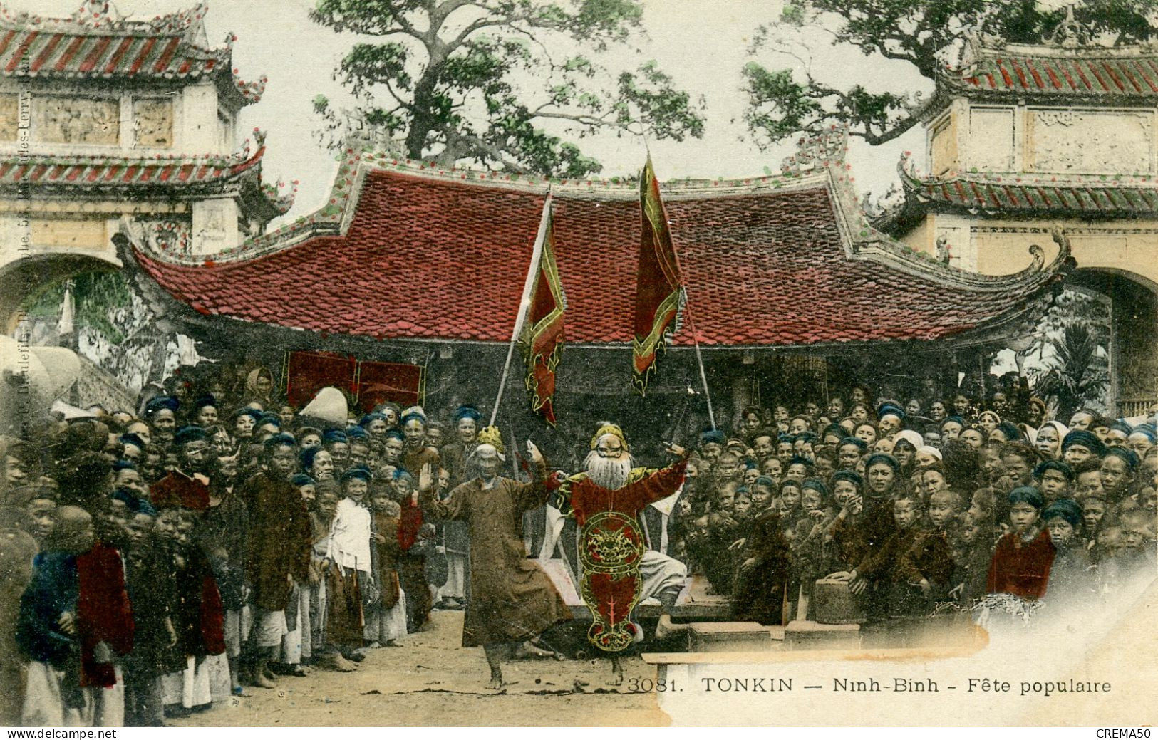 VIET NAM - TONKIN - Ninh Binh - Fêtepopulaire - Vietnam